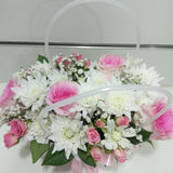 Mix Flower Gift Bag Arrangement