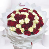 51 Mix Roses Bouquet