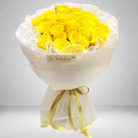 Yellow Roses Bouquet - Style