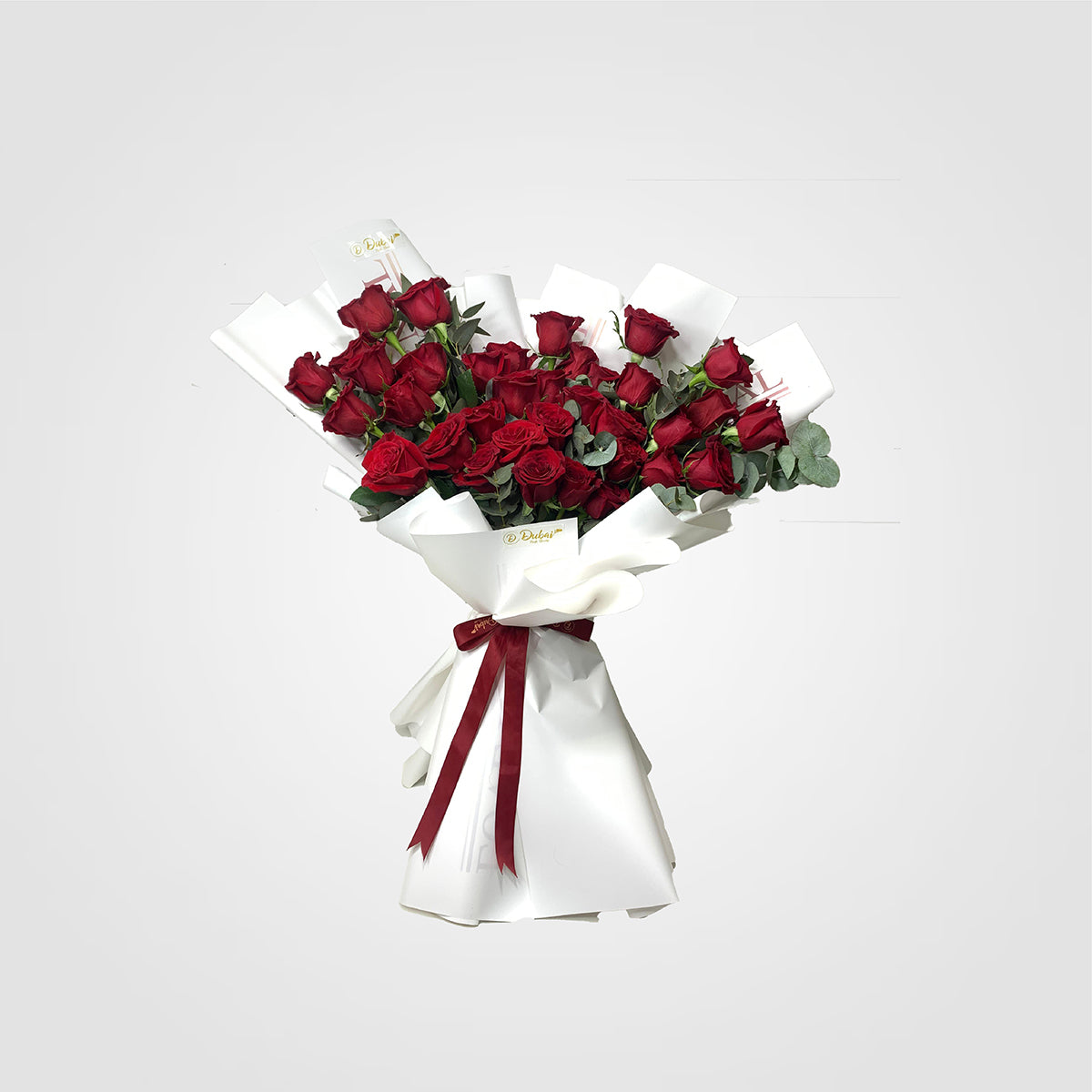 30 Red Roses Flower Bouquet