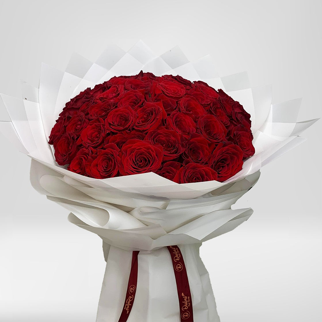 51 Red Roses Bouquet