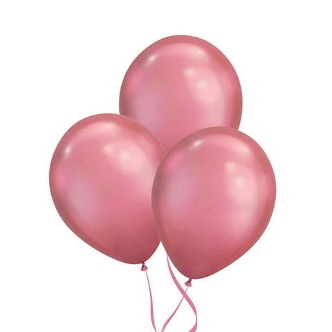 Chrome Mauve Balloon Package
