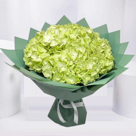 Green Hydrangea Bouquet