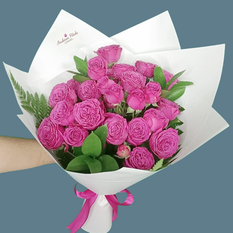 Premium Spray Roses Arrangement