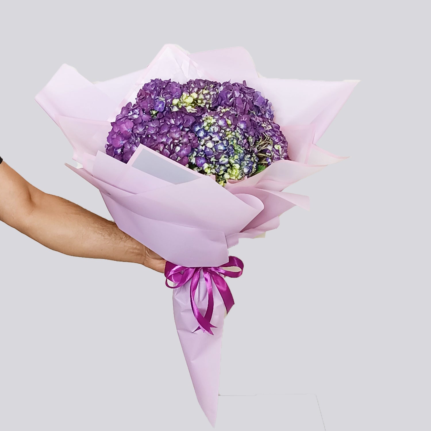 Purple Hydrangea Bouquet