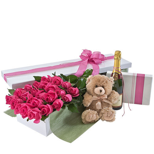 Everlasting Love Deluxe (Pink Roses) - Arabian Petals (2462973132858)