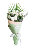 Elegant White Rose Arrangement