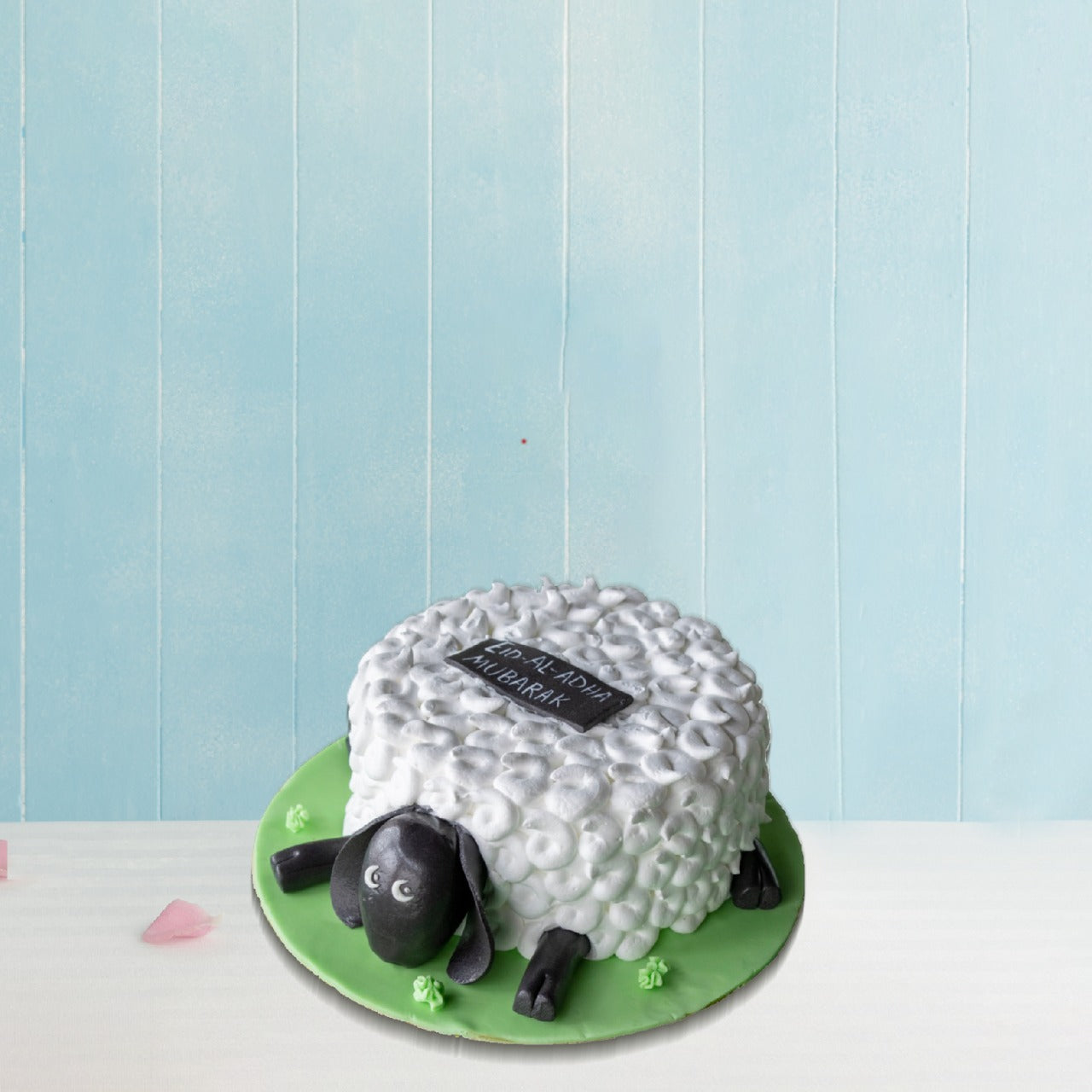 Sheep Theme Cake (6834573377700)