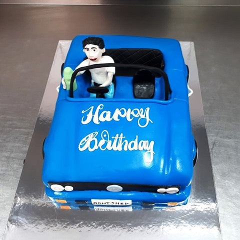 Blue Car Cake - CWD - Arabian Petals (2221989986362)