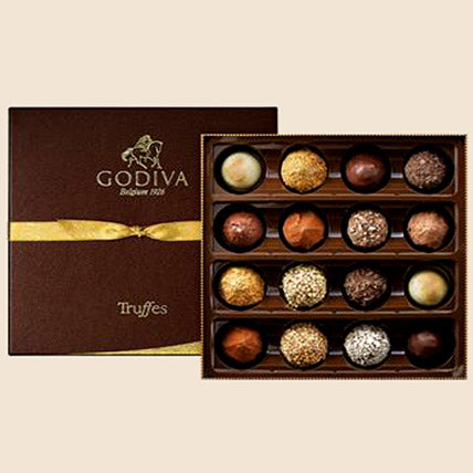 Godiva Truffle Box 16 Pcs - Arabian Petals (5409444954276)