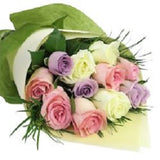 Pastel Roses - Godiva Heart Chocolate Gift Box - Arabian Petals (4535021764653)