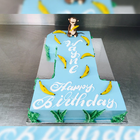 Banana Number Cake - CWD - Arabian Petals (2221914685498)