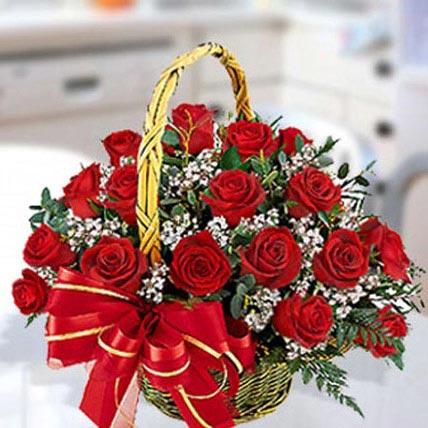 Red Roses Arrangement - VD - Arabian Petals (7018046128292)