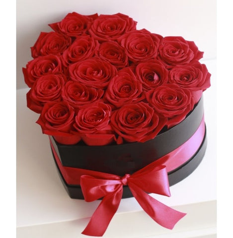 Red Roses Heart Box - Arabian Petals (4569867255853)