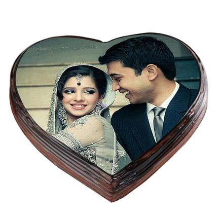 Romantic Photo Truffle Cake - Arabian Petals (1830430048314)