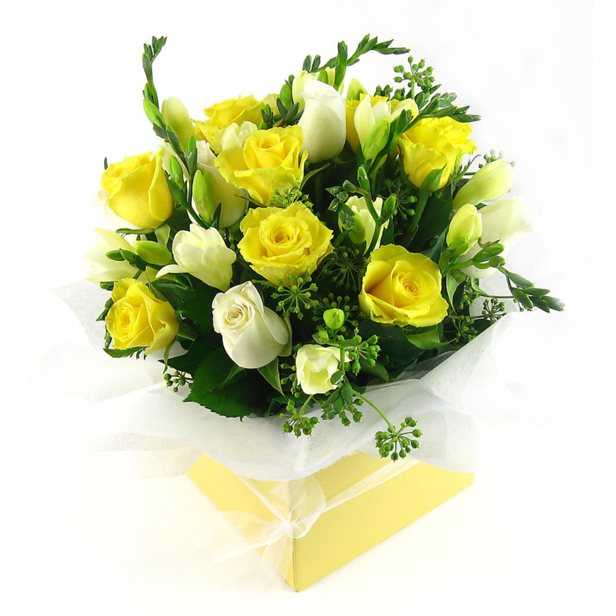 Roses and Freesias boxed - Arabian Petals (2522234093626)
