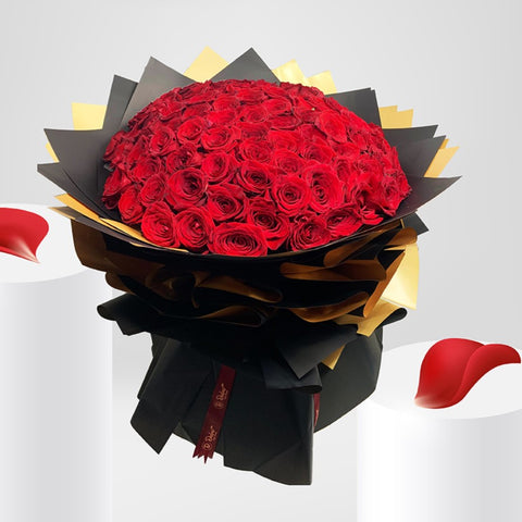 101 Red Roses  Bouquet