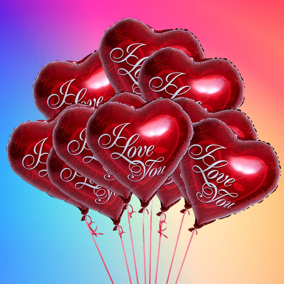 11 I Love You Balloons