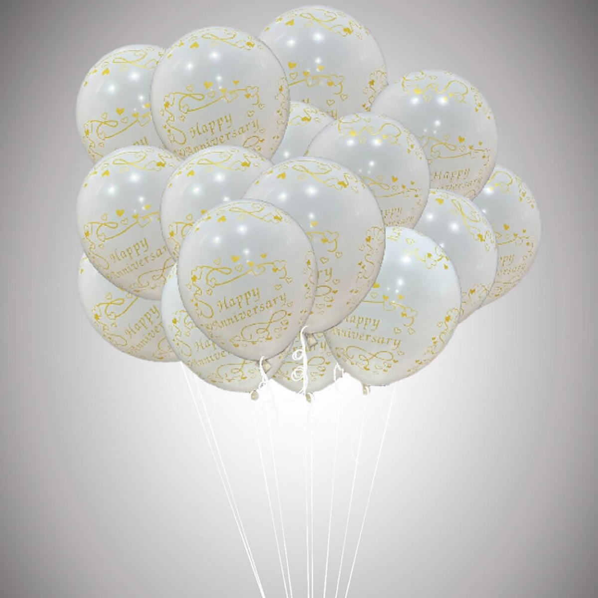 15 Anniversary Balloons set