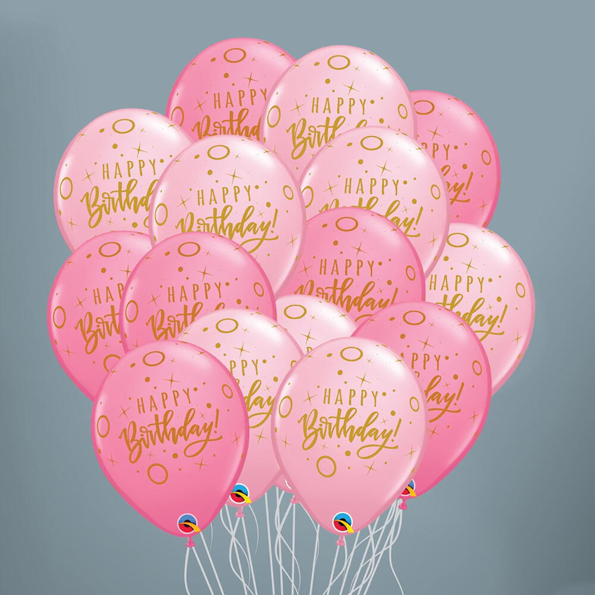 15 Happy Birthday Balloons set