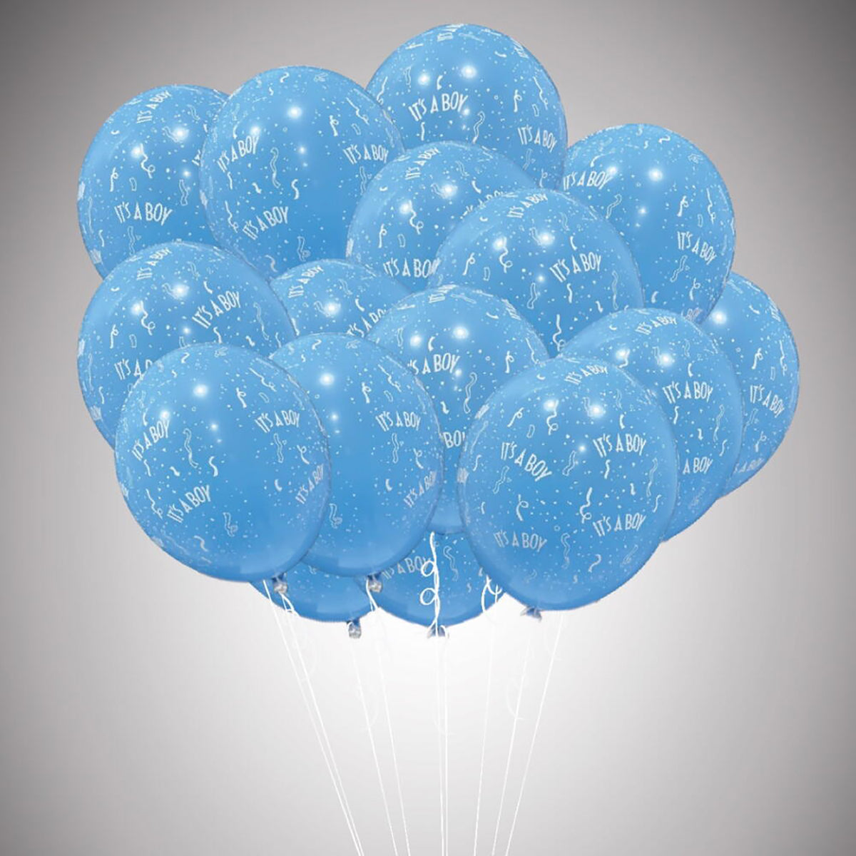 15 It's a boy balloons set