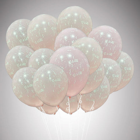 15 It's a girl Balloon set