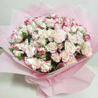 19 Reflex Spray Roses Bouquet