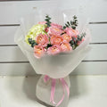 Peach Garden Spray Roses