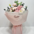Pink Lisanthus Bouquet