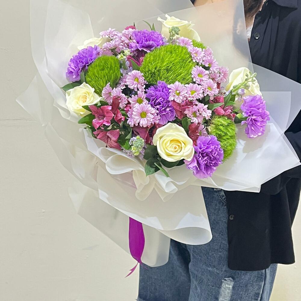 Purple Pastel Bouquet Standard