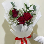 3 Red Rose Bouquet