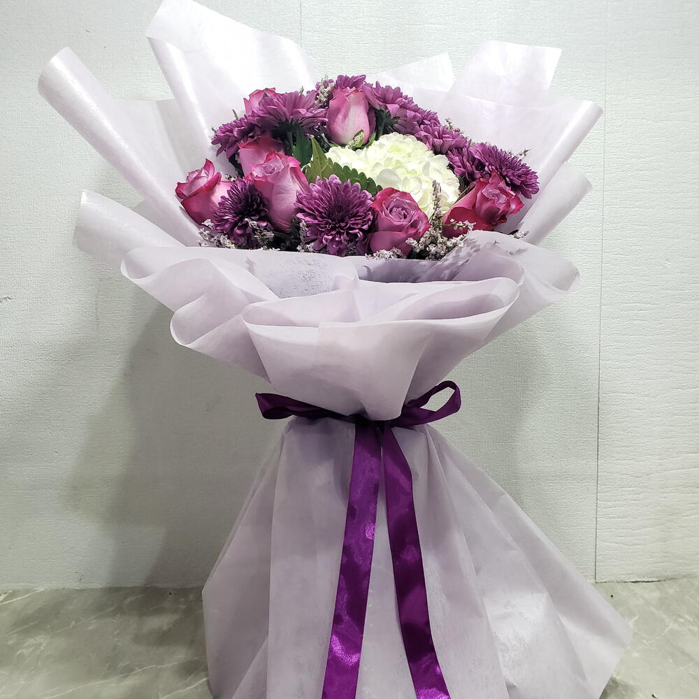 Purple Pastel Bouquet