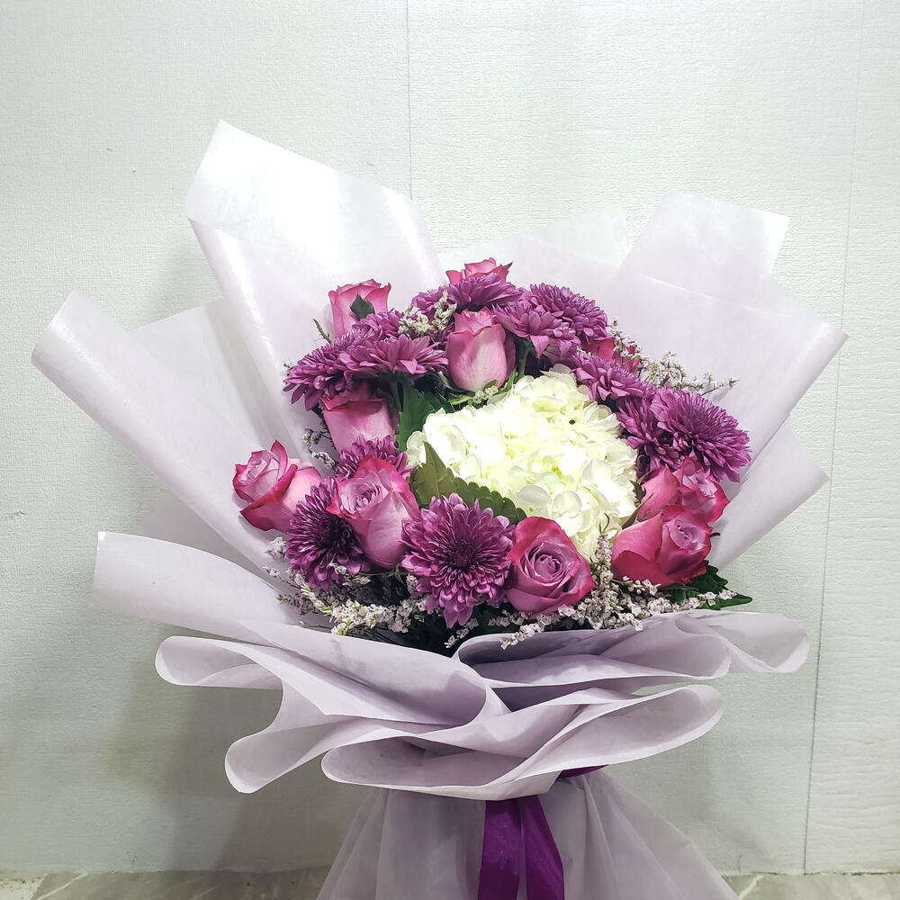Purple Pastel Bouquet