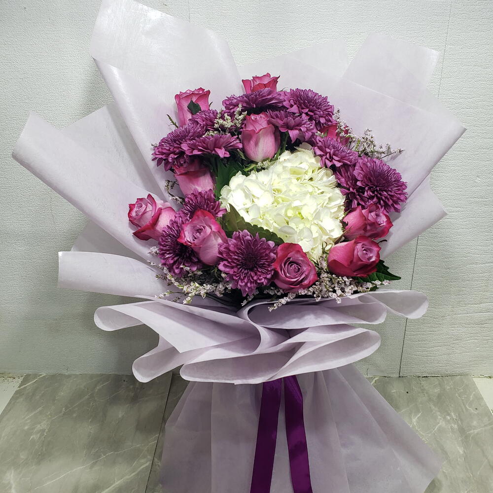 Purple Pastel Bouquet