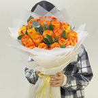 Orange Garden Bouquet