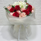 Bouquet of "Crimson Elegance"