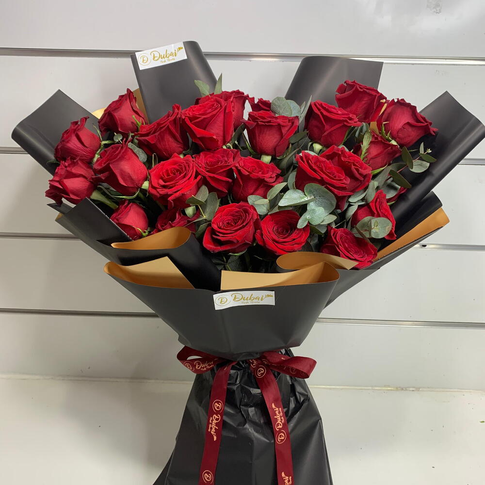 25 Red Roses Bouquet