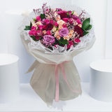 Crimson and Lilac Delight