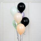 Cutie Pastel Halloween Party Helium Latex Balloon Bunch