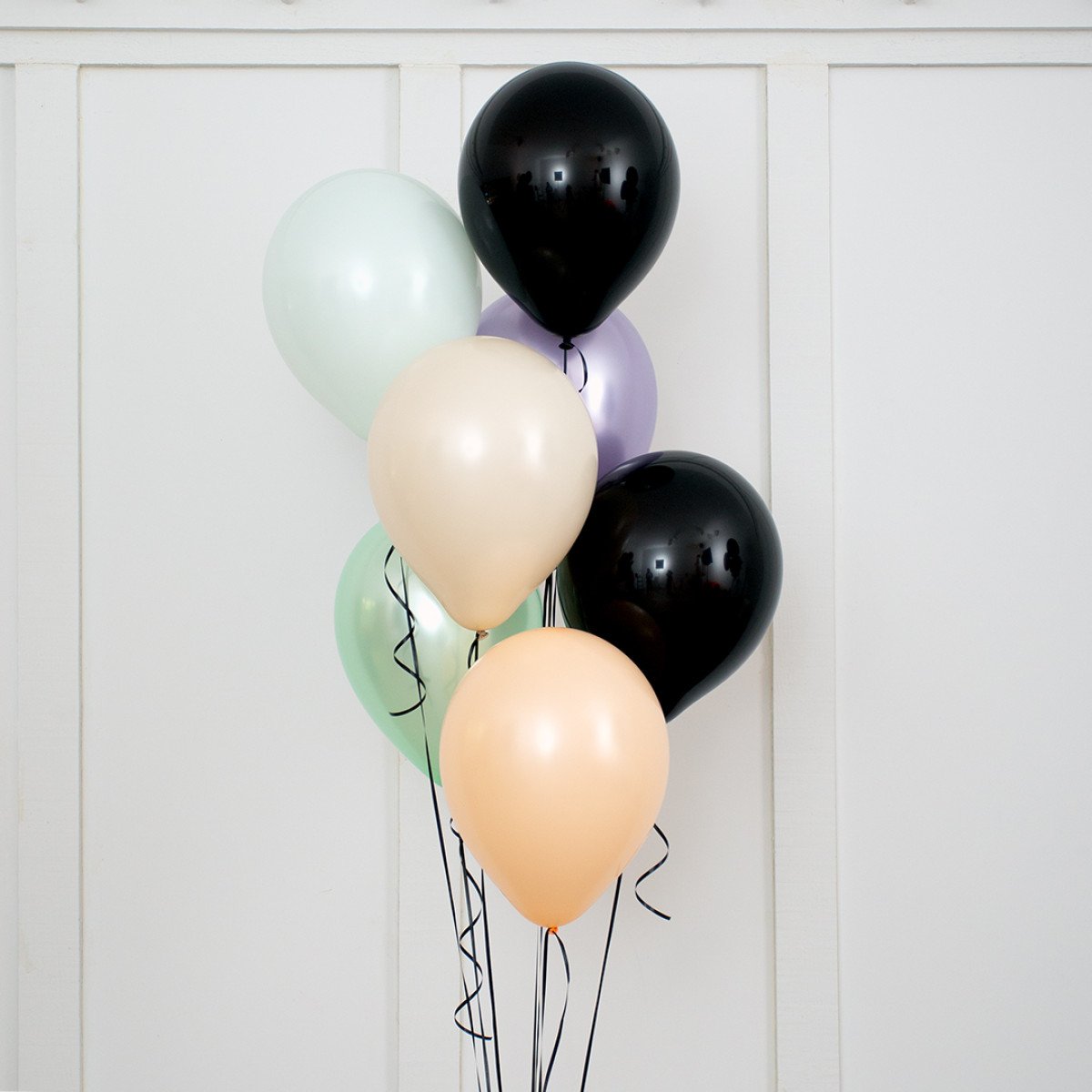 Cutie Pastel Halloween Party Helium Latex Balloon Bunch