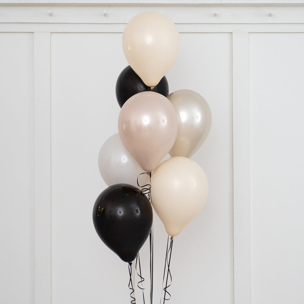 Moonlight Martini Party Helium Latex Balloon Bunch