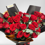 25 Red Roses Flower Bouquet