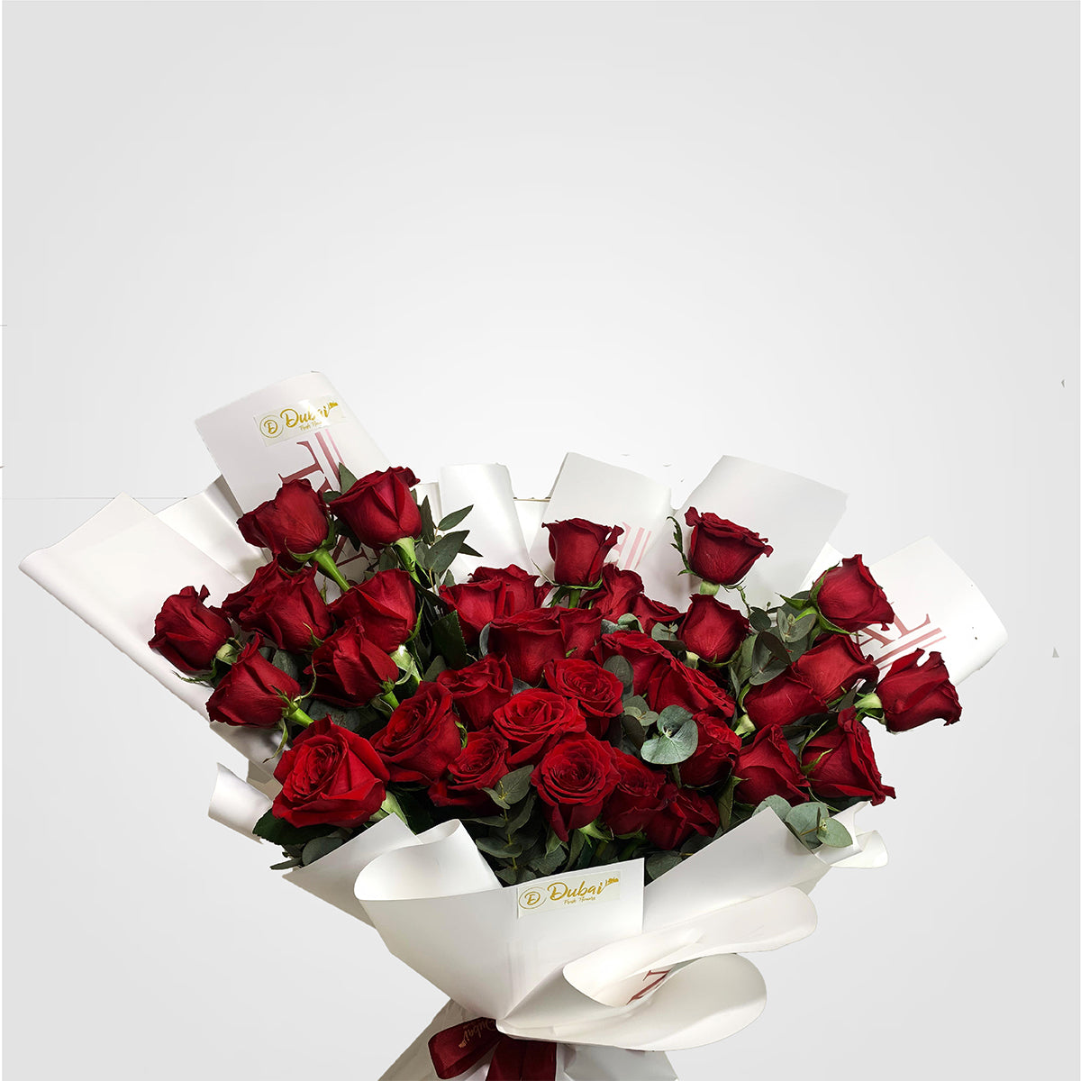 30 Red Roses Flower Bouquet
