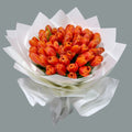 39 Orange Tulips Bouquet