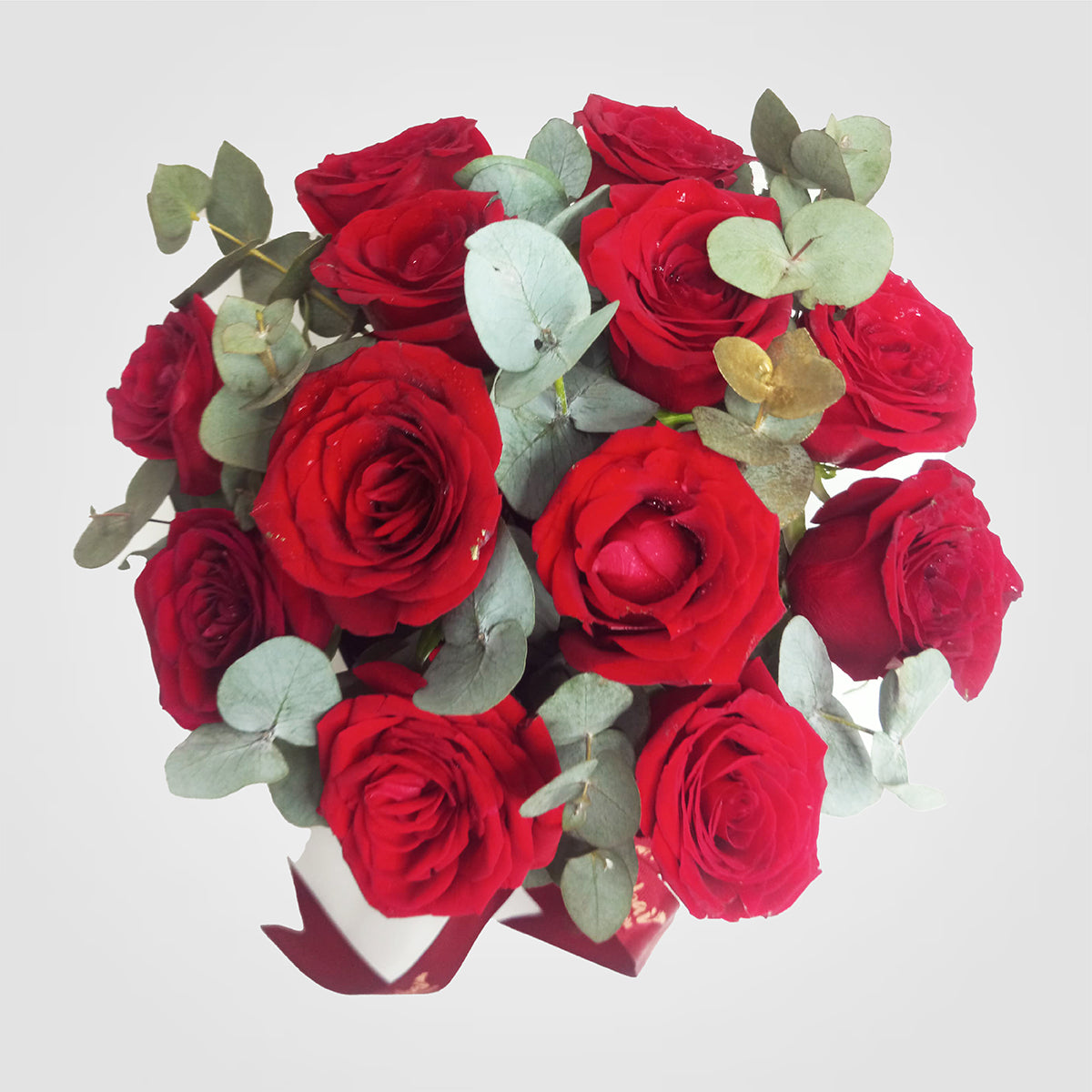 12 Red Roses Bouquet