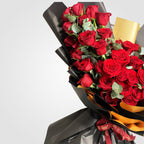 45 Red Roses Flower Bouquet