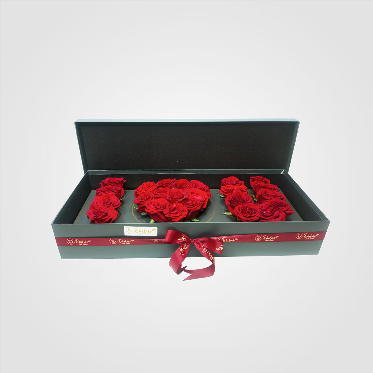 I Love You Red Rose flower Box
