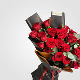 20 Red Rose Flower Bouquet