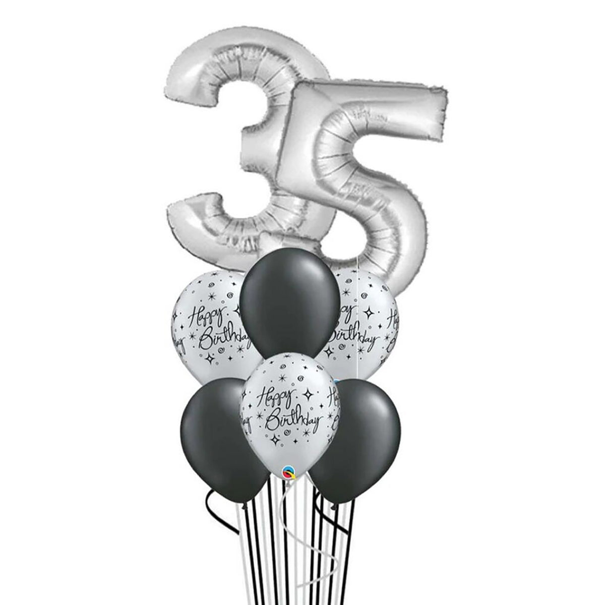 Any Age In Silver And Black Color