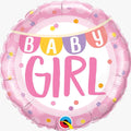 Baby Girl Celebration Balloon